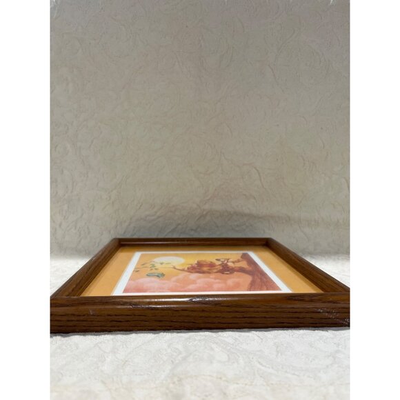 Vintage Winnie  The Pooh & Friends Wall Art In Wooden Frame Disney - Picture 5 of 10
